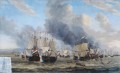 Reinier Zeeman De Zeeslag bij Livorno Kriegsschiff Seeschlacht